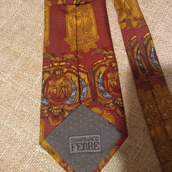 Gianfranco Ferre Silk Tie - Picture 3 of 4